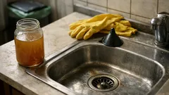 Frittieröl richtig entsorgen: so bleibt der Abfluss frei und die Rohre sauber