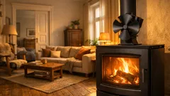 Kaminofenventilator ohne Strom: so verteilst du Wärme im Raum spürbar besser