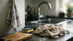Küchenhygiene im Alltag: der häufigste Fehler mit dem Küchentuch – und wie du ihn vermeidest