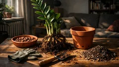 Zamioculcas umtopfen: der beste Zeitpunkt und die wichtigsten Schritte