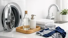 Essig und Flüssigseife in der Wäsche: so bekommst du müffelnde Handtücher wieder frisch