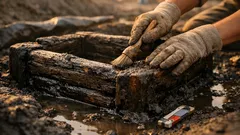 Bronzezeit-Siedlung unter Baugrund entdeckt: Rettungsgrabung bei Dašice unter Zeitdruck