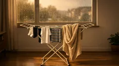 Wäsche in der Wohnung schneller trocknen: mit dem Handtuch-Trick und richtiger Schleuderzahl