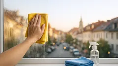 Fenster putzen ohne Schlieren: die einfache Zwei-Tuch-Methode für streifenfreien Glanz
