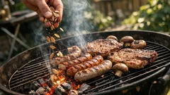 Mandelschalen auf der Glut: der einfache Grilltrick für nussiges Raucharoma