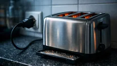 Warum du den Toaster nach dem Toasten immer ausstecken solltest
