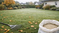 Herbstrasendünger richtig anwenden: so wird dein Rasen winterfest