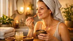 Leinsamen-Gesichtsmaske selber machen: Rezept für pralle, hydratisierte Haut