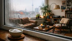 Salzschale am Fenster: so senkst du Luftfeuchtigkeit im Winter ohne großen Aufwand