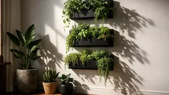 Vertikaler Garten für kleine Wohnungen: so baust du deine Pflanzenwand in 5 Schritten