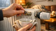 Heizkörper wird nur halb warm: so entlüftest du richtig und schnell