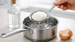 Warum ein Spritzer Essig Eier perfekter macht – der einfache Küchenchemie-Trick